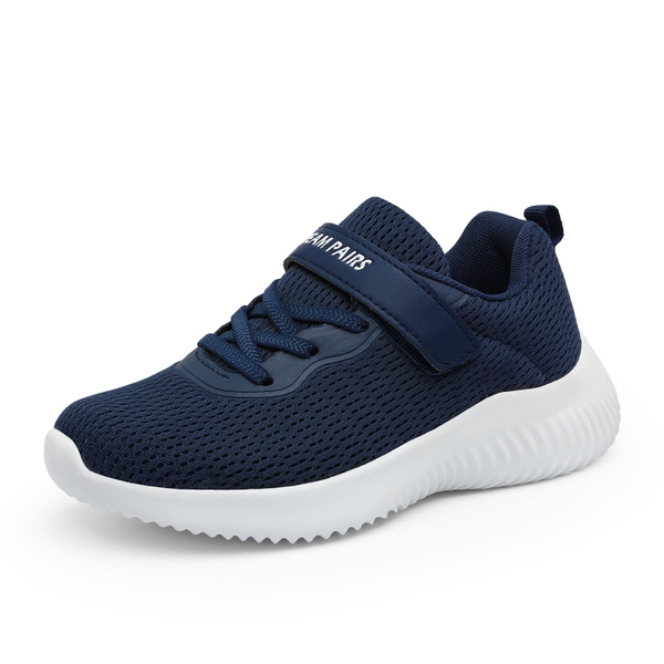 [EZ-Ons FunRun] Kids Tennis Comfortable Running Shoes - DARK BLUE -  0